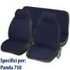 Coprisedili Fiat Panda 750 - blu