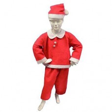 Costume babbo natale bimbo 9-11anni